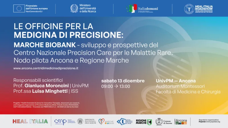 Officine for Precision Medicine presents Marche BioBank